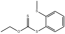 Carbonodithioic acid, O-ethyl S-[2-(methylthio)phenyl] ester 结构式
