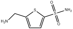 5-(氨基甲基)噻吩-2-磺酰胺 结构式