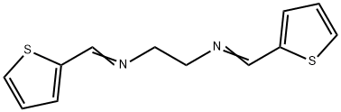 1,2-Ethanediamine, N1,N2-bis(2-thienylmethylene)- 结构式