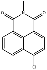 1H-Benz[de]isoquinoline-1,3(2H)-dione, 6-chloro-2-methyl- 结构式