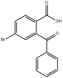 Benzoic acid, 2-benzoyl-4-bromo- 结构式