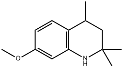 化合物 7-METHOXY-2,2,4-TRIMETHYL-1,2,3,4-TETRAHYDROQUINOLINE 结构式