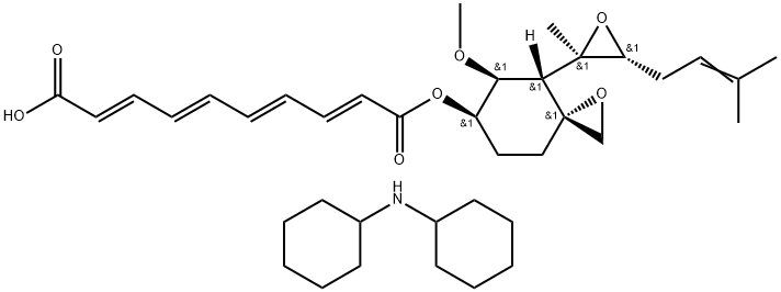 夫马菌素 B 结构式