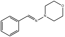 (E)-N-BENZYLIDENEMORPHOLIN-4-AMINE 结构式