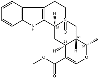 (4R)-阿马碱 N-氧化物 结构式