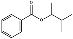 2-Butanol, 3-methyl-, 2-benzoate 结构式