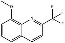 Quinoline, 8-methoxy-2-(trifluoromethyl)- 结构式