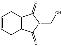 1H-Isoindole-1,3(2H)-dione, 3a,4,7,7a-tetrahydro-2-(hydroxymethyl)- 结构式