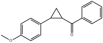 Methanone, [2-(4-methoxyphenyl)cyclopropyl]phenyl- 结构式