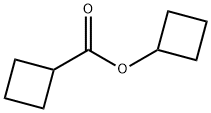 Cyclobutanecarboxylic acid, cyclobutyl ester 结构式