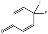 2,5-Cyclohexadien-1-one, 4,4-difluoro- 结构式