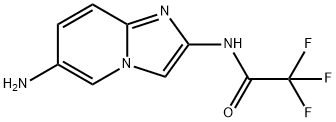N-(6-aminoimidazo[1,2-a]pyridin-2-yl)-2,2,2-trifluoroacetamide 结构式