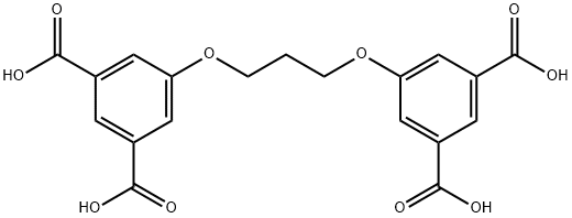 5,5'-(propane-1,3-diylbis(oxy))diisophthalic acid 结构式