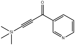 1-(pyridin-3-yl)-3-(trimethylsilyl)prop-2-yn-1-one 结构式