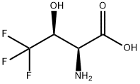 2-氨基-4,4,4-三氟-3-羟基丁酸 结构式
