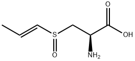 S-丙烯基-半胱氨酸亚砜 结构式