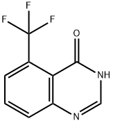 4(3H)-Quinazolinone, 5-(trifluoromethyl)- 结构式