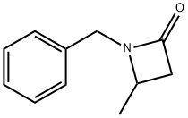 2-Azetidinone, 4-methyl-1-(phenylmethyl)- 结构式