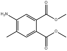 4-氨基-5-甲基邻苯二甲酸二甲酯 结构式