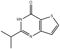 2-异丙基噻吩并[3,2-D]嘧啶-4(3H)-酮 结构式