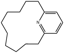 16-Azabicyclo[10.3.1]hexadeca-1(16),12,14-triene 结构式