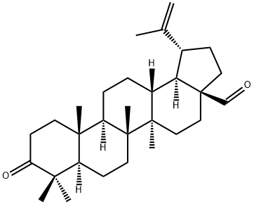 白桦脂醛, 半合成 结构式