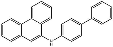 N-[1,1'-联苯]-4-基-9-菲胺 结构式