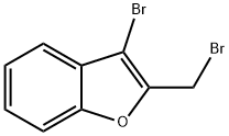 Benzofuran, 3-bromo-2-(bromomethyl)- 结构式