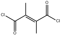 2-Butenedioyl dichloride, 2,3-dimethyl-, (E)- (9CI) 结构式