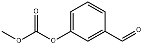 Carbonic acid, 3-formylphenyl methyl ester 结构式