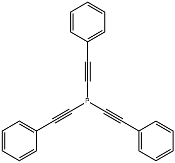 Tris(phenylethynyl)phosphine 结构式