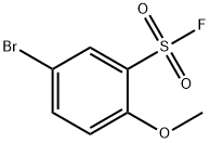Benzenesulfonyl fluoride, 5-bromo-2-methoxy- 结构式