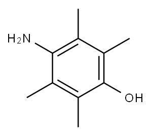 Phenol, 4-amino-2,3,5,6-tetramethyl- 结构式