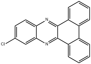 18-chloro-15,22-diazapentacyclo[12.8.0.02,.0,13.01,21]docosa-1(14),2,4,6,8,10,12,15,17,19,21-undecaene 结构式