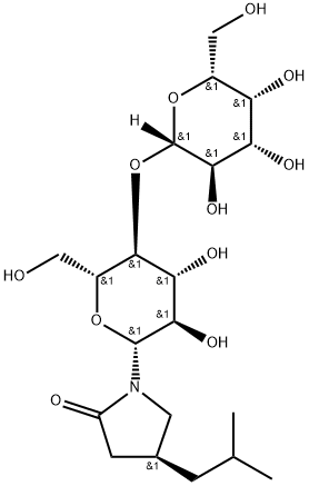 普瑞巴林乳糖加合物 结构式