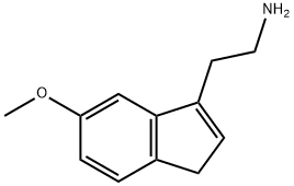 1H-Indene-3-ethanamine, 5-methoxy- 结构式