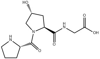 Glycine, L-prolyl-(4R)-4-hydroxy-L-prolyl- 结构式