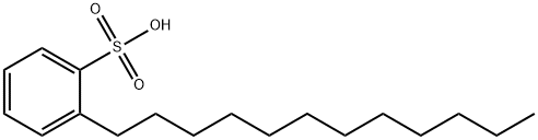 2-十二烷基苯磺酸 结构式