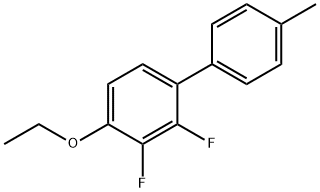 4-乙氧基-2,3-二氟-4'-甲基-1,1'-联苯 结构式