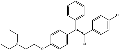酸氯米芬杂质 结构式