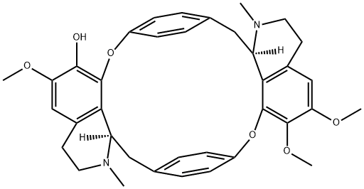 降轮环藤宁 结构式