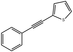 2-(苯乙炔基)噻吩 结构式