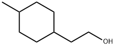 2-(4-甲基环己基)乙-1-醇,非对映异构体的混合物 结构式