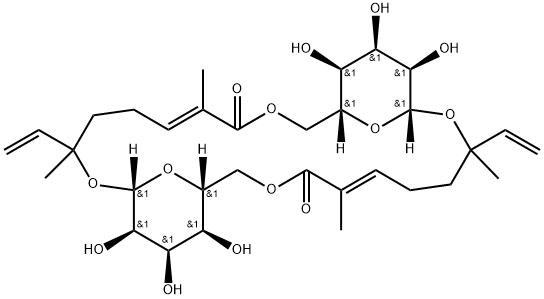 狗肝菜苷 A 结构式