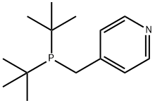 4-[(Di-tert-butylphosphino)methyl]pyridine 结构式