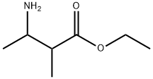 ethyl 3-amino-2-methylbutanoate 结构式