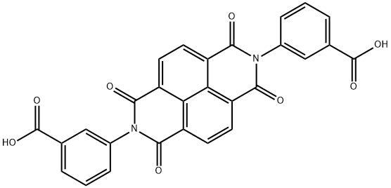 3,3'-(1,3,6,8-Tetraoxobenzol[lmn][3,8]phenanthroline-2,7(1H,3H,6H,8H)diyl)-di-benzoic acid 结构式
