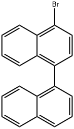 1,1'-Binaphthalene, 4-bromo- 结构式