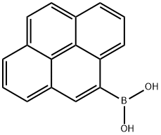 4-芘硼酸 结构式