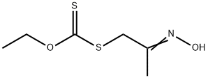 Carbonodithioic acid, O-ethyl S-[2-(hydroxyimino)propyl] ester 结构式